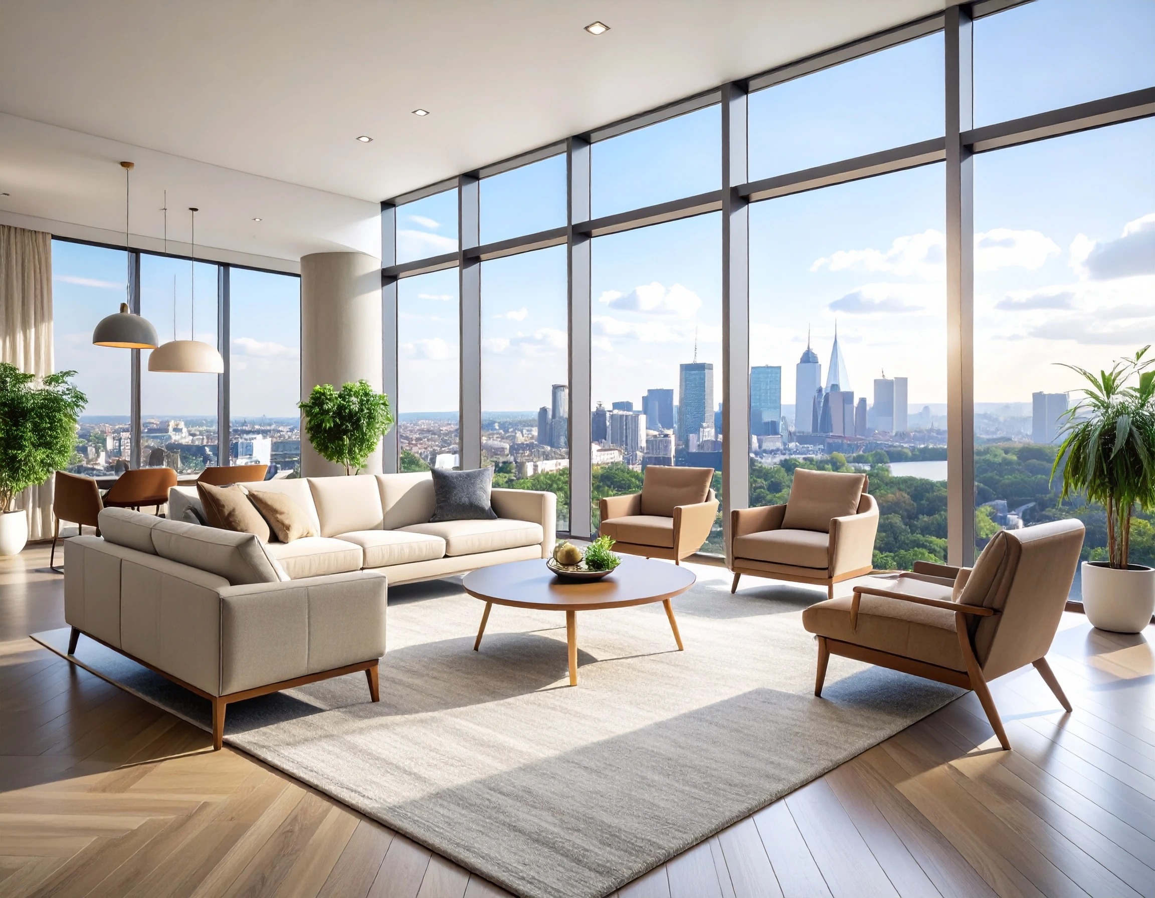Urban Heights Development – Premium Smart Residential Tower in London - Main View